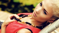 Woman blue eyes models berit birkeland