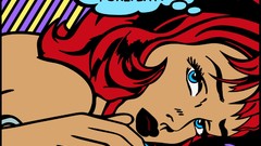 Woman blue eyes redheads