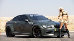 Woman BMW blondes cassie models girls with cars BMW Series M