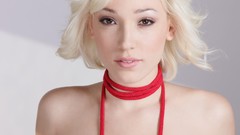 Woman Bound blondes bondage models pornstars X-Art magazine 
