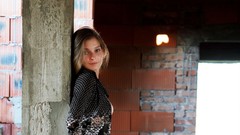 Woman bra polka dots Angelina B Indiana A