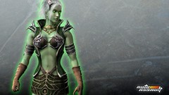 Woman bra video games Auto Assault