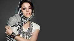 Woman bracelets scarfs brown eyes brunettes olivia thirlby 