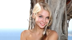 Woman Breathless blondes smiling Sienna TEENS MPL Studios 