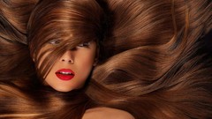 Woman brown brunettes Meggan Mallone