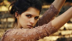 Woman brown eyes brunettes teen Letícia Caetano