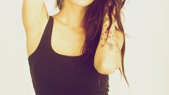 Woman brunettes alie layus