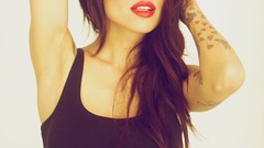 Woman brunettes alie layus