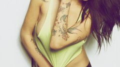 Woman brunettes alie layus