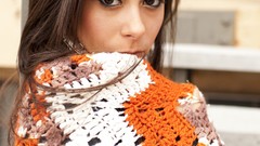 Woman brunettes Allison DeJesus