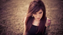 Woman brunettes ally