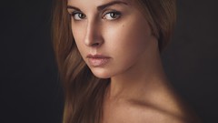 Woman brunettes anastasia