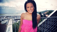 Woman brunettes brownies Kristina Andersen