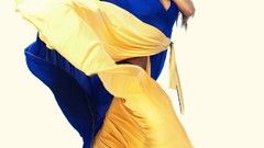 Woman brunettes dancers Anna Konchakovskaya