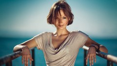 Woman brunettes Danil Sigidin