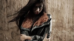 Woman brunettes eerie