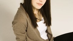 Woman brunettes felicity jones