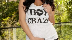 Woman brunettes huge boobs Jelena Jensen