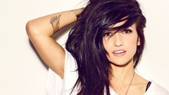 Woman brunettes Lights Valerie Poxleitner Lights band Lights 