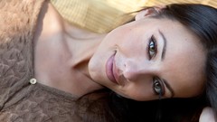 Woman brunettes lorena garcia skinny Met-Art magazine Lorena B