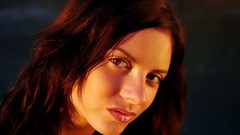 Woman brunettes Met-Art magazine Anastasia C
