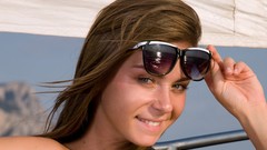 Woman brunettes Met-Art magazine Lily C Rasia