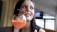 Woman brunettes Met-Art magazine Taini A