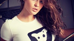 Woman brunettes models Aleksandr Mavrin