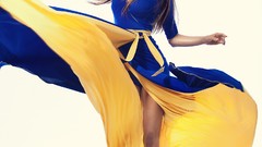 Woman brunettes models dancers Anna Konchakovskaya