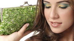 Woman brunettes models Estefania Urdaneta