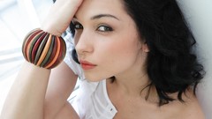 Woman brunettes models exotic nude boobs high heels Katie Fey 