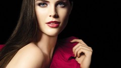 Woman brunettes models Hilary Rhoda