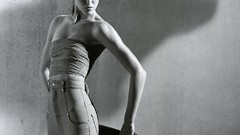 Woman brunettes models Hilary Rhoda