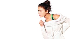 Woman brunettes models Katarina Ivanovska