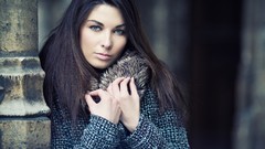 Woman brunettes models lucie Lucie Morais