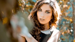 Woman brunettes models lucie Lucie Morais