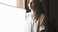 Woman brunettes models maxime