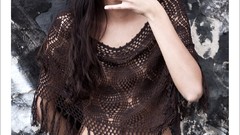 Woman brunettes models Michaela