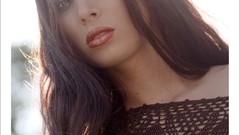 Woman brunettes models Michaela