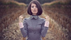 Woman brunettes models Miobi