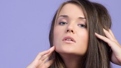 Woman brunettes models nude Chantelle A