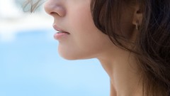 Woman brunettes models photo shoot pornstars beach girls 