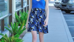 Woman brunettes models slippers teen FTVGirls magazine Allie 