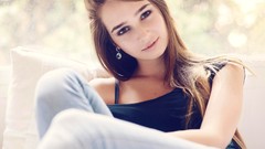 Woman brunettes models Yuli Rubinsky