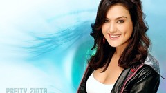 Woman brunettes Preity Zinta
