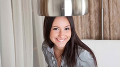 Woman brunettes Rosalin E Karina N