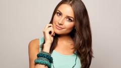 Woman brunettes Simple Background miss universe olivia culpo