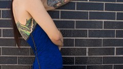 Woman brunettes skinny Lights Valerie Poxleitner Lights band 