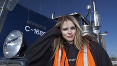 Woman brunettes trucks vehicles Lisa Kelly