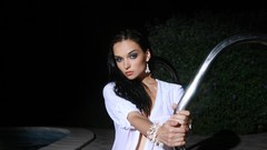 Woman brunettes ukrainian big boobs Katie Fey Met-Art magazine 